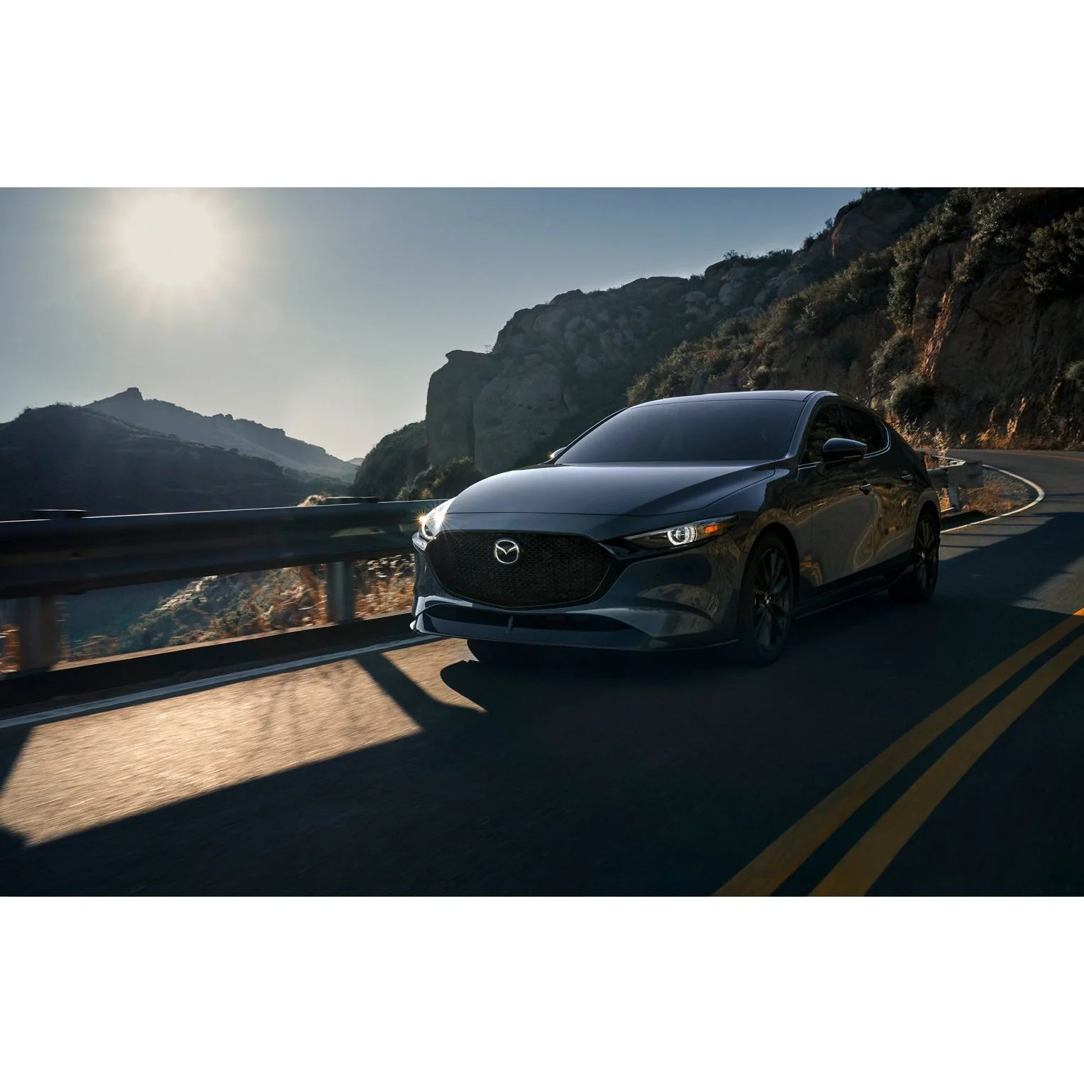 Aero Kit [SIGNATURE STYLE]: Front Under Spoiler (Brilliant Black) | Mazda3 Hatchback (2019-2026) - Image 4