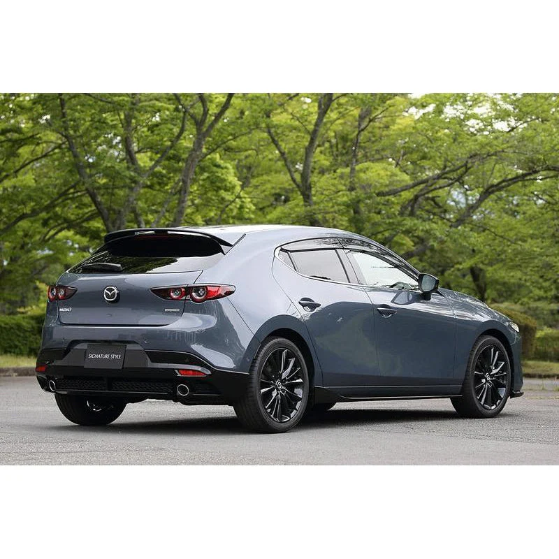 Aero Kit [SIGNATURE STYLE]: Rear Under Spoiler (Brilliant Black) | Mazda3 Hatchback (2019-2026) - Image 10