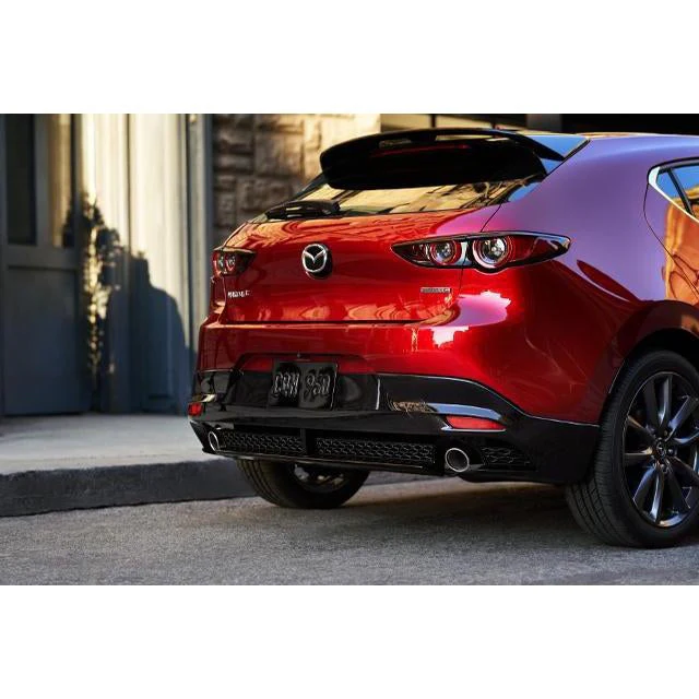 Aero Kit [SIGNATURE STYLE]: Rear Under Spoiler (Brilliant Black) | Mazda3 Hatchback (2019-2026) - Image 12