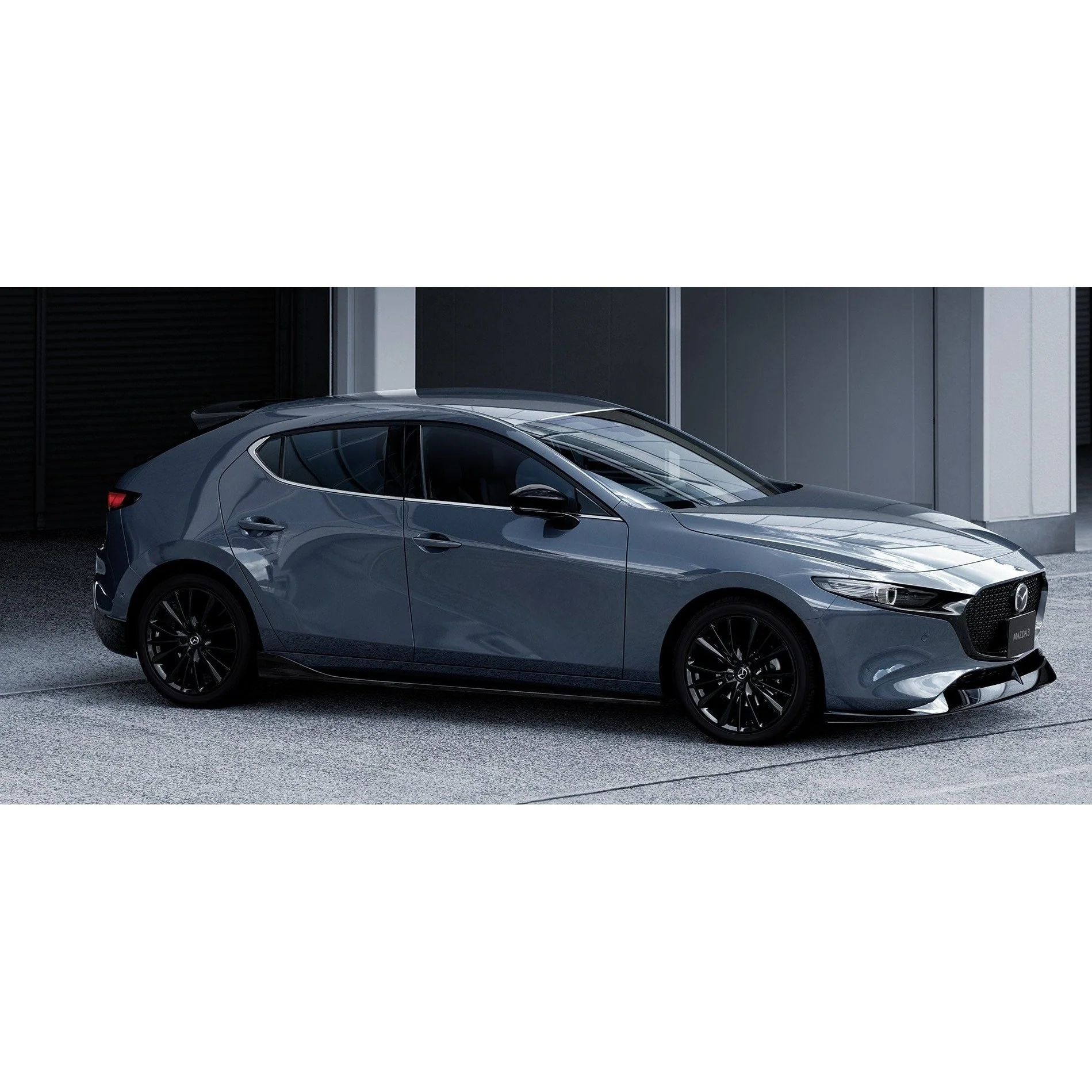 Aero Kit [SIGNATURE STYLE]: Side Under Spoilers (Brilliant Black) | Mazda3 Hatchback (2019-2026) - Image 7