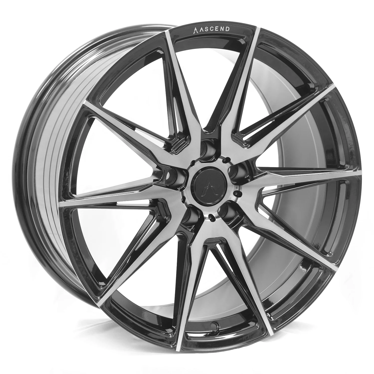 ASCEND Wheels FR03 - ADDIS Alloy Wheel (Gloss Black Double Tint) — 19", 20"