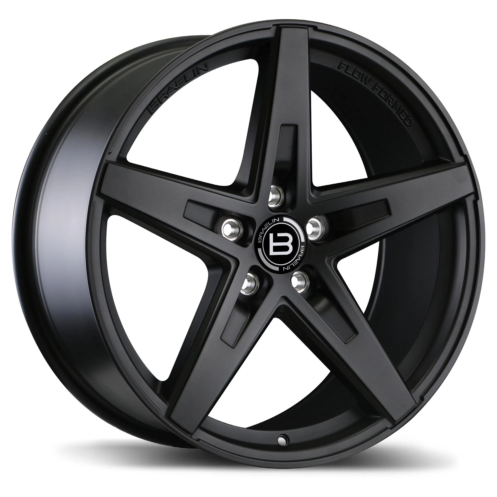 BRAELIN BR08 Alloy Wheel (Matte Black) — 19", 20"