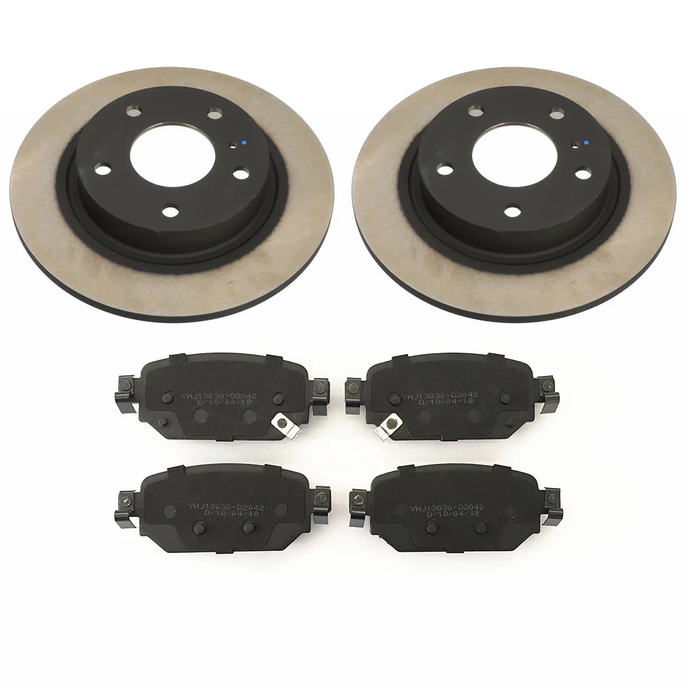 Brake Package, Rear: Pads, Rotors & Attachment Kit | Mazda3 Sedan & Hatchback (2017-2018) - Image 11