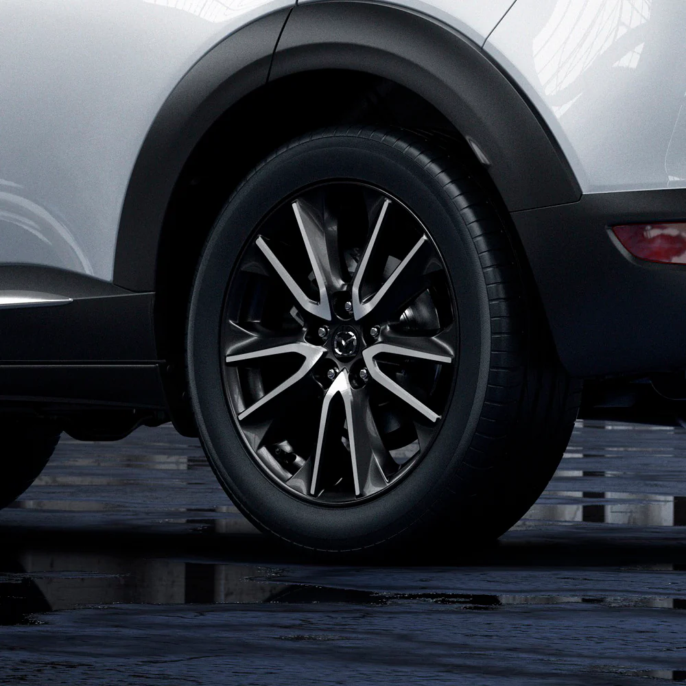Center Cap — Gloss Black, Chrome Emblem | Mazda (KD51-37-190 / BJS7-37-190) - Image 12