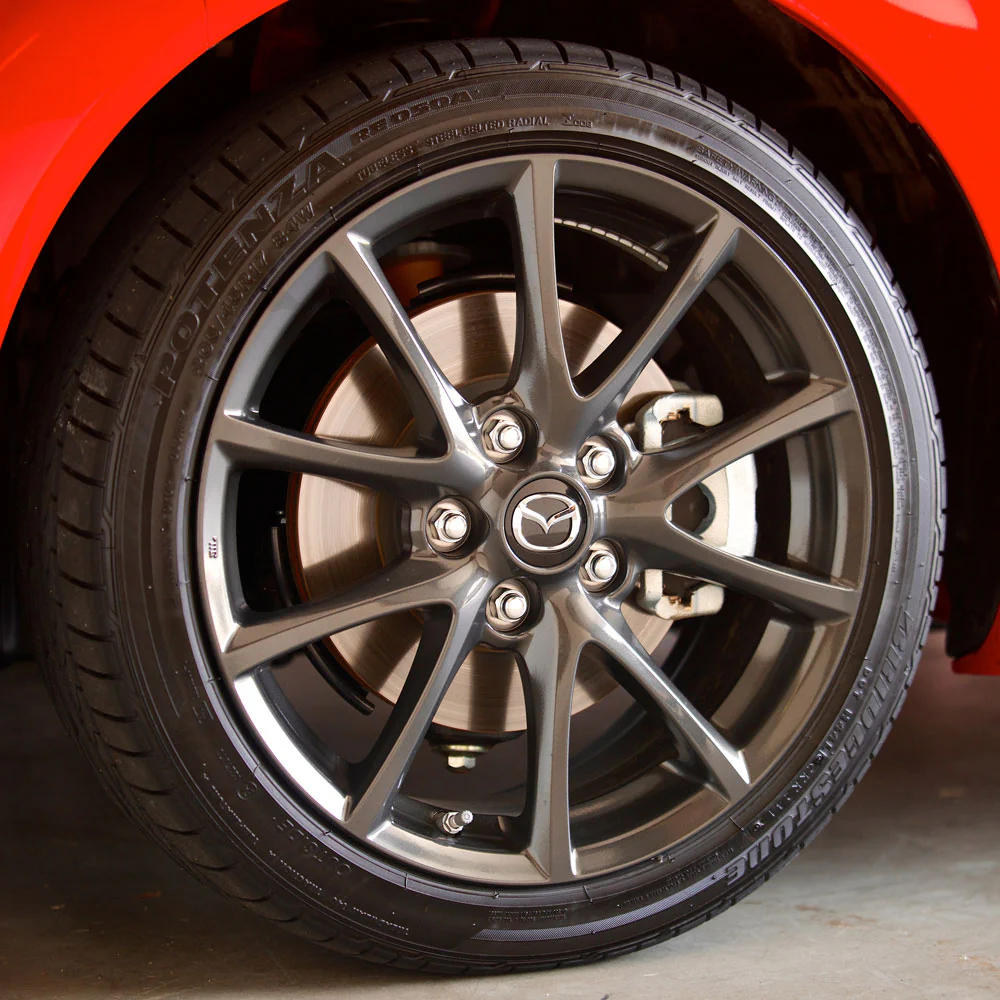 Center Cap — Gloss Black, Chrome Emblem | Mazda (KD51-37-190 / BJS7-37-190) - Image 5