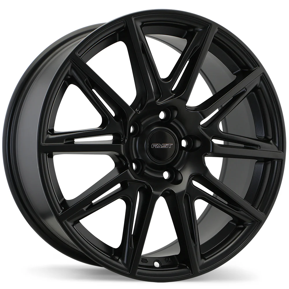 Fast Wheels SWITCH Alloy Wheel (Satin Black) β 16", 17", 18, 19", 20" - Image 2