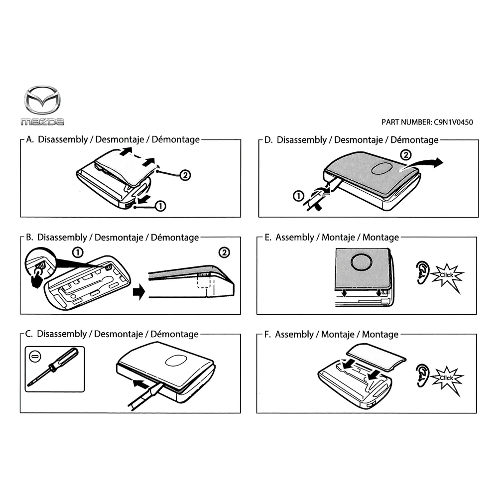 Key Remote Cover (Carbon Fiber) | Mazda - Image 10