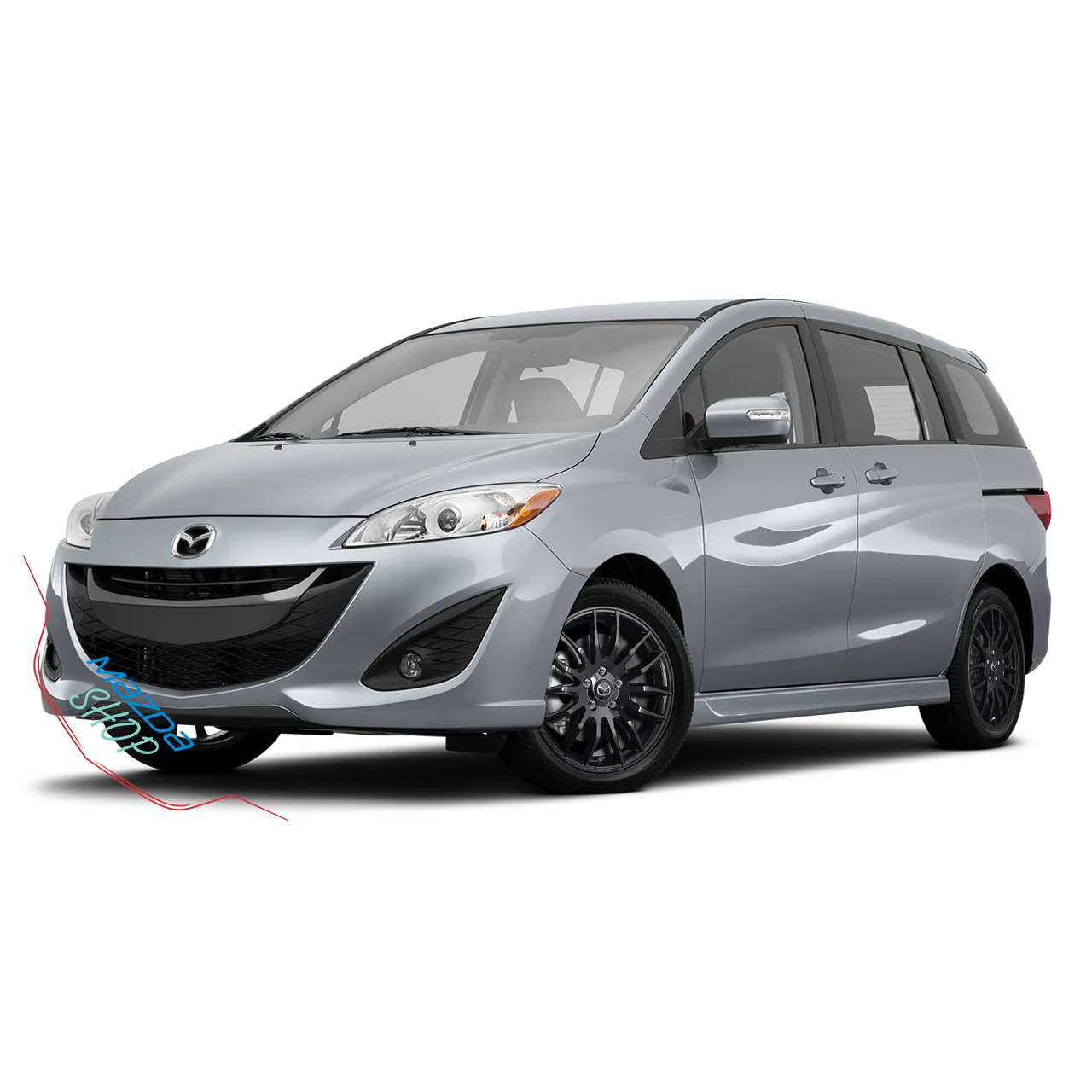 Mazda M002 Alloy Rims (Gloss Black) — 16", 17", 18" | Full Set of Four [BLEMISHED] - Image 11