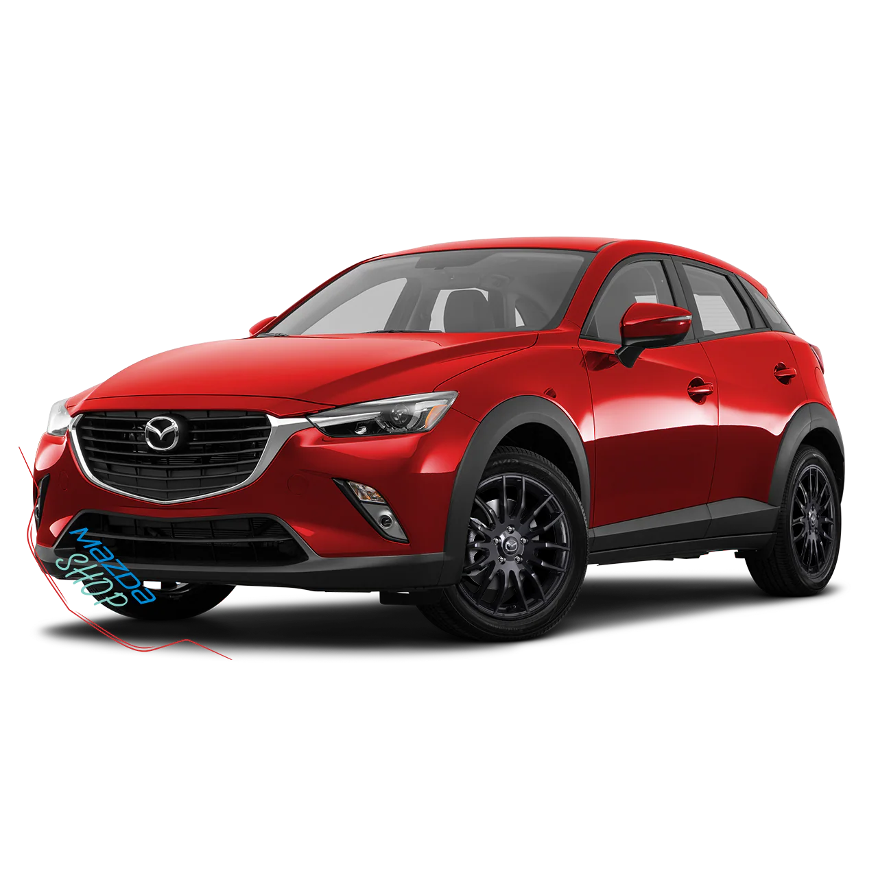 Mazda M002 Alloy Rims (Gloss Black) — 16", 17", 18" | Full Set of Four [BLEMISHED] - Image 13