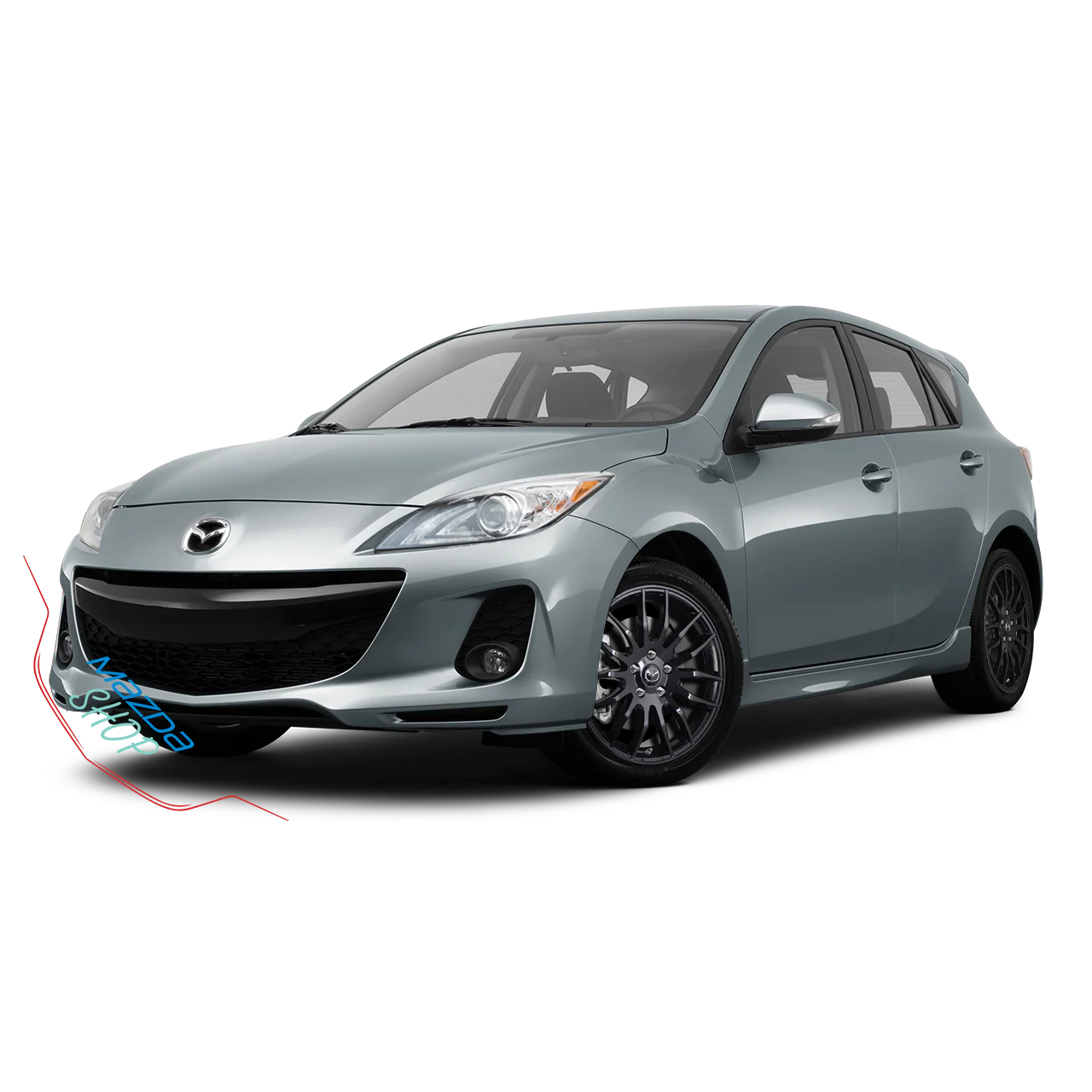 Mazda M002 Alloy Rims (Gloss Black) — 16", 17", 18" | Full Set of Four [BLEMISHED] - Image 5
