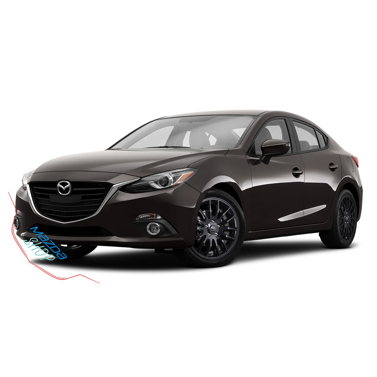 Mazda M002 Alloy Rims (Gloss Black) — 16", 17", 18" | Full Set of Four [BLEMISHED] - Image 7