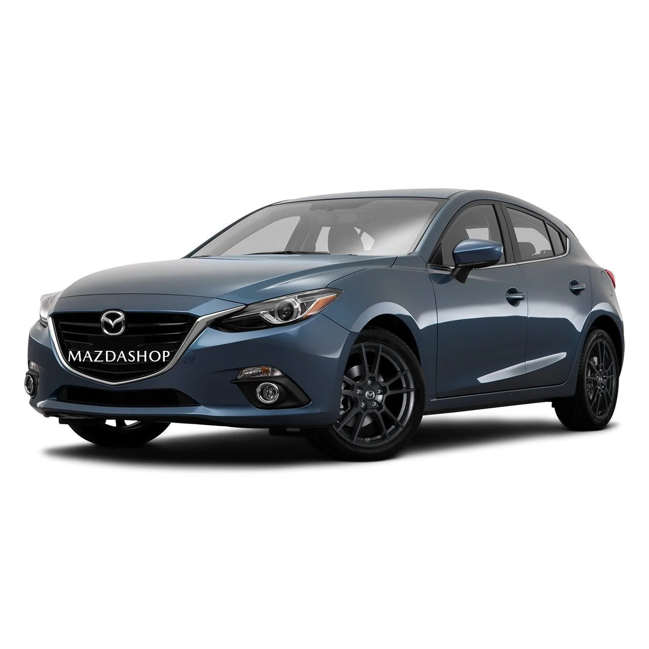 Mazda M006 Alloy Wheel (Satin Black) — 16", 17", 18" | Full Set of Four [BLEMISHED] - Image 9