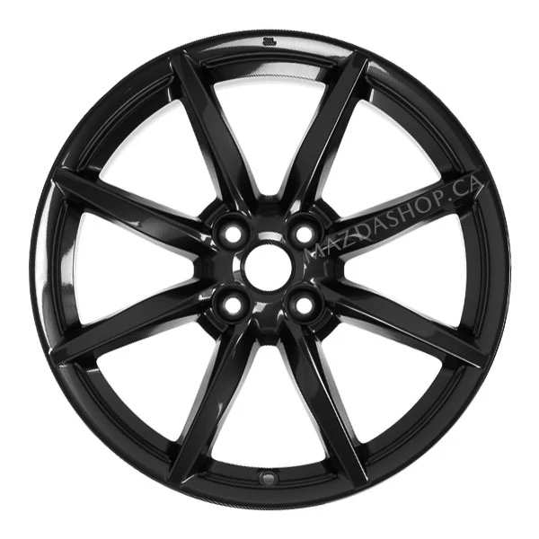 Mazda MX-5 OEM Alloy Wheel, Design 159B (Metallic Black) — 17" | MX-5 (2019-2025) - Image 2