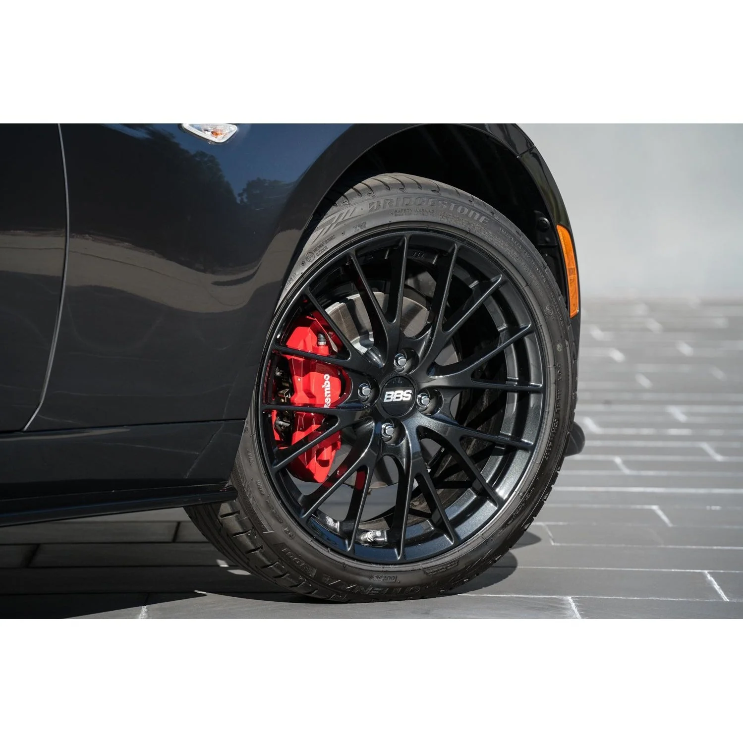 Mazda Ă— BBS Forged OEM Alloy Wheel & Centre Cap (Dark Gunmetal) - 17" | MX-5 (2016-2025)