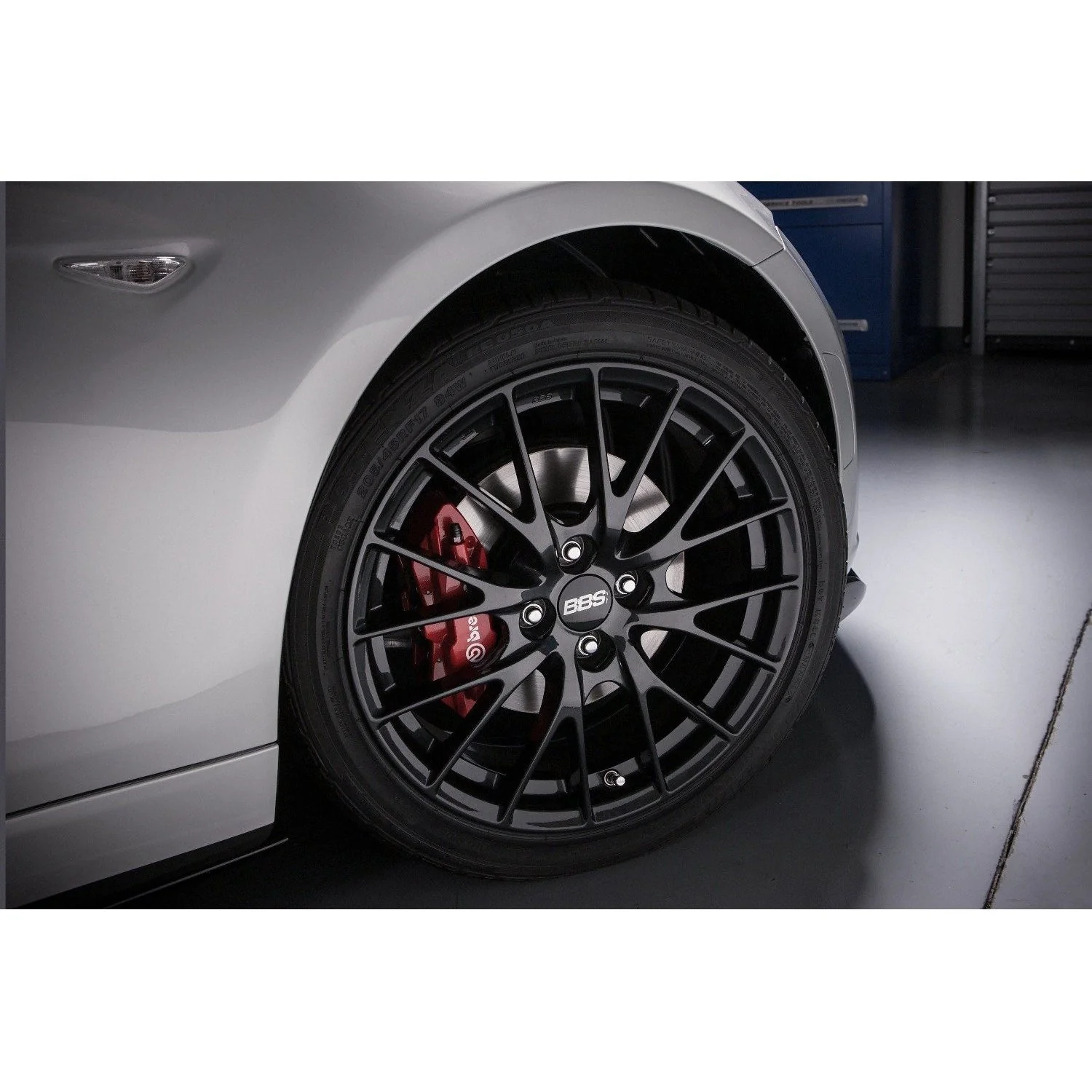 Mazda Ă— BBS Forged OEM Alloy Wheel & Centre Cap (Dark Gunmetal) - 17" | MX-5 (2016-2025) - Image 4