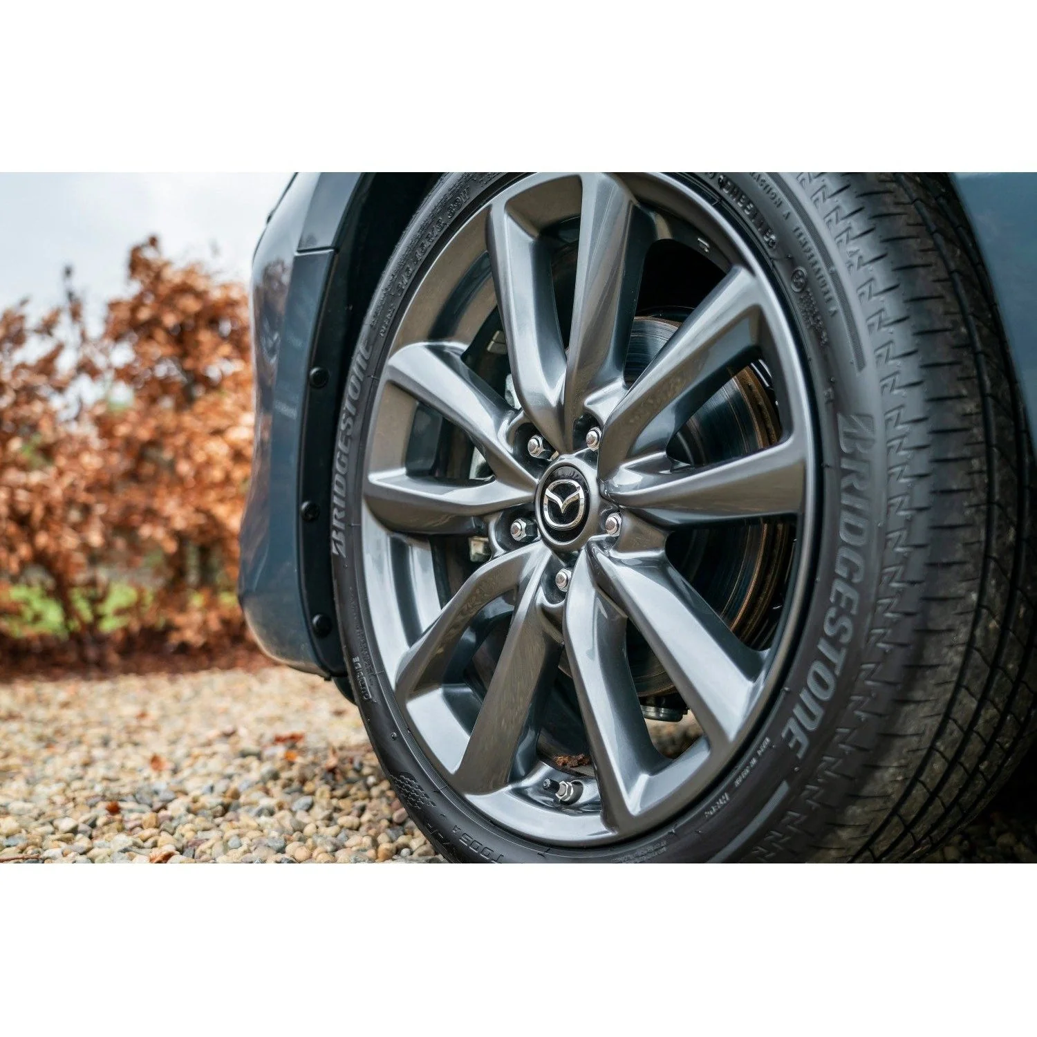 Mazda3 OEM Alloy Wheel, Design 168A (Dark Grey Metallic) — 18" | Mazda3 Hatchback (2019-2025) - Image 3