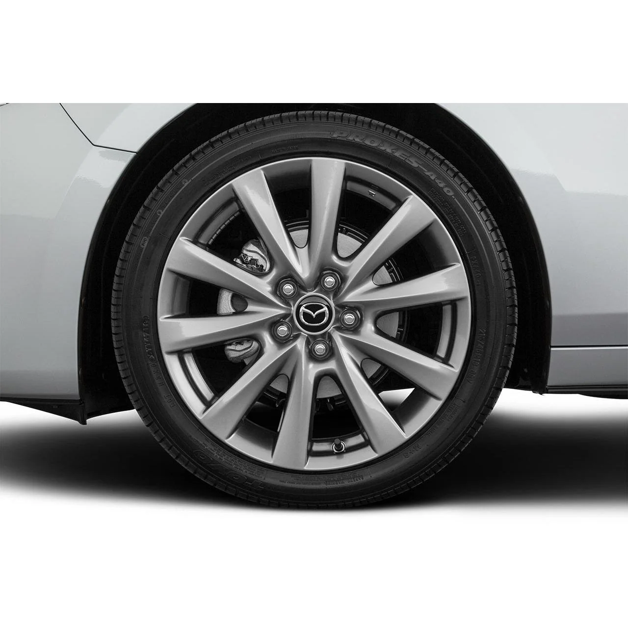 Mazda3 OEM Alloy Wheel, Design 169 (Silver Metallic) — 18" | Mazda3 Sedan (2019-2025) - Image 2