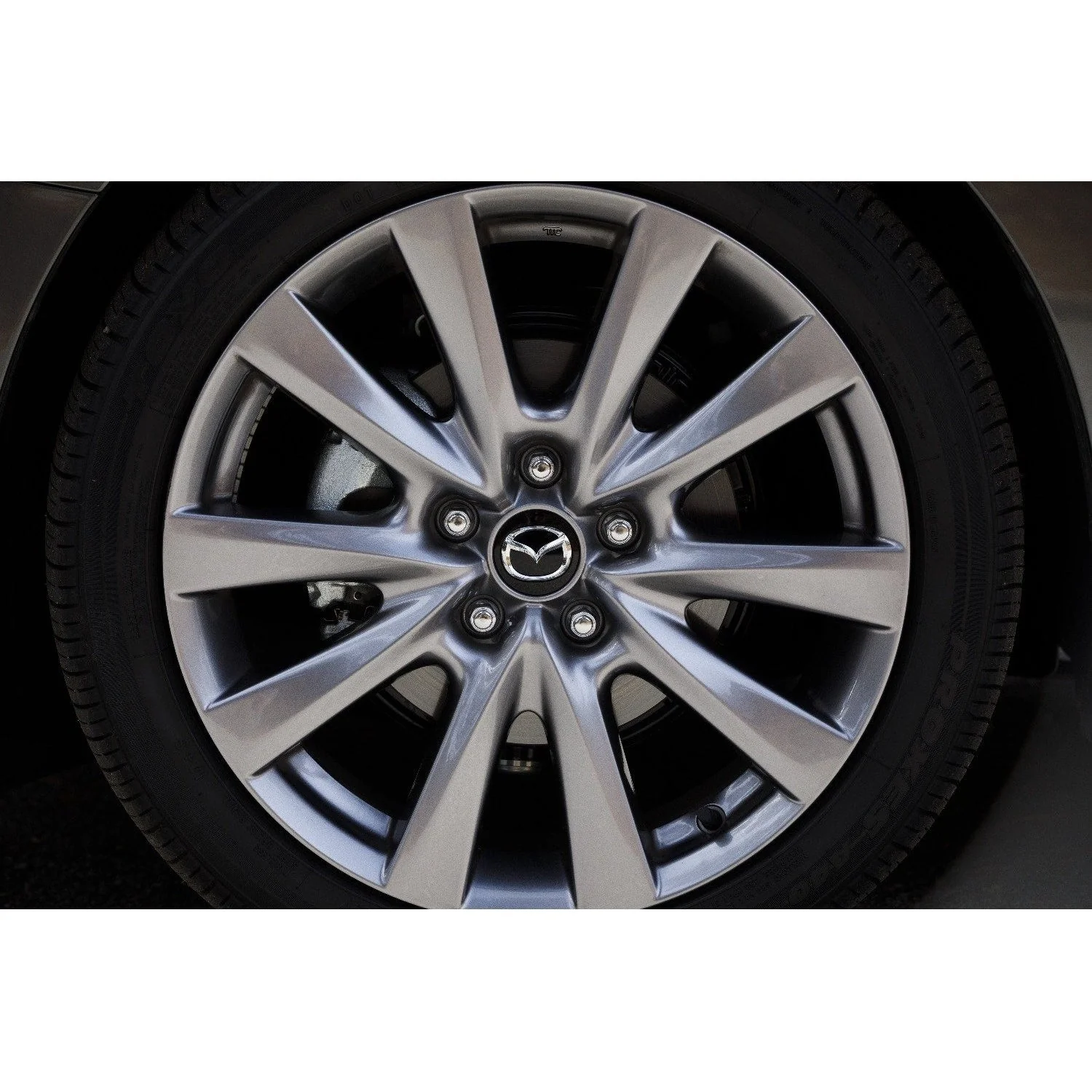 Mazda3 OEM Alloy Wheel, Design 169 (Silver Metallic) — 18" | Mazda3 Sedan (2019-2025) - Image 8