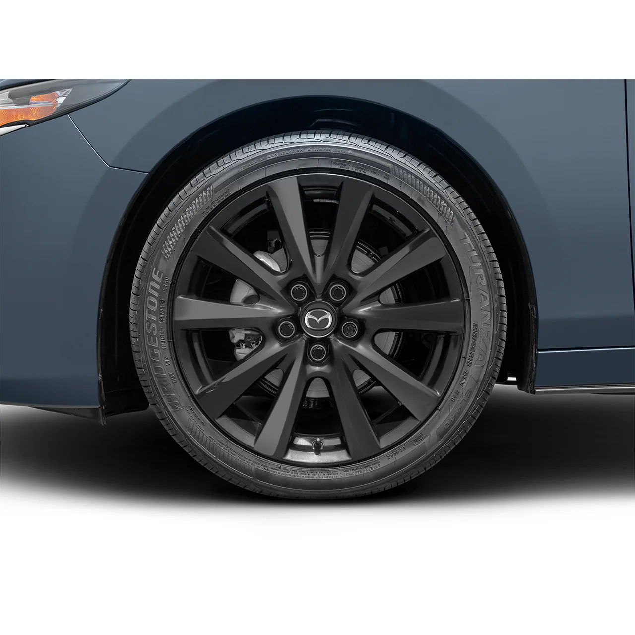 Mazda3 OEM Alloy Wheel, Design 169B (Black Metallic) — 18" | Mazda3 Sedan (2021-2025) - Image 2