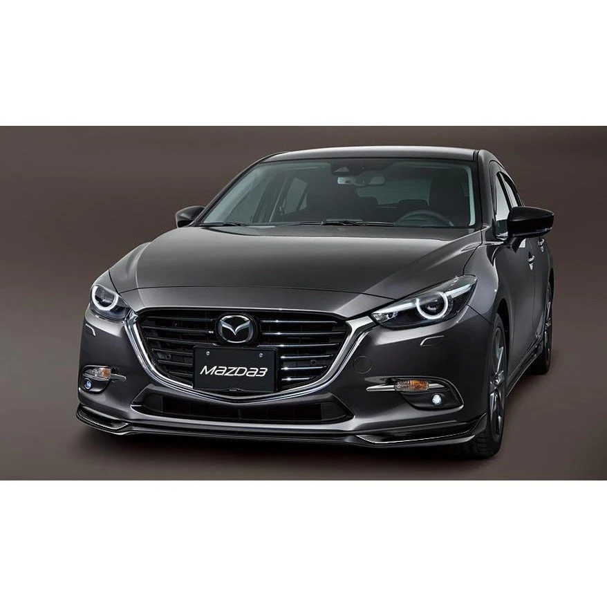 Aero Kit - Full Package (Jet Black) | Mazda3 Sedan (2017-2018) - Image 3