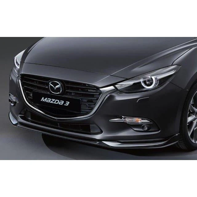 Aero Kit - Full Package (Jet Black & Silver) | Mazda3 Sedan (2017-2018) - Image 5