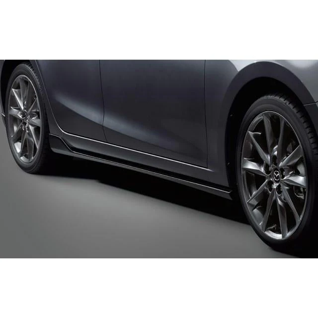 Aero Kit - Full Package (Jet Black & Silver) | Mazda3 Sedan (2017-2018) - Image 6