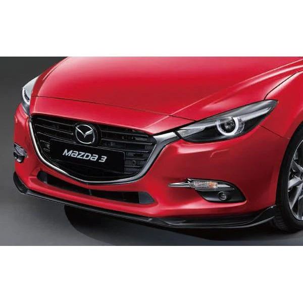 Aero Kit - Front Air Dam (Jet Black) | Mazda3 Sedan & Hatchback (2017-2018) - Image 3