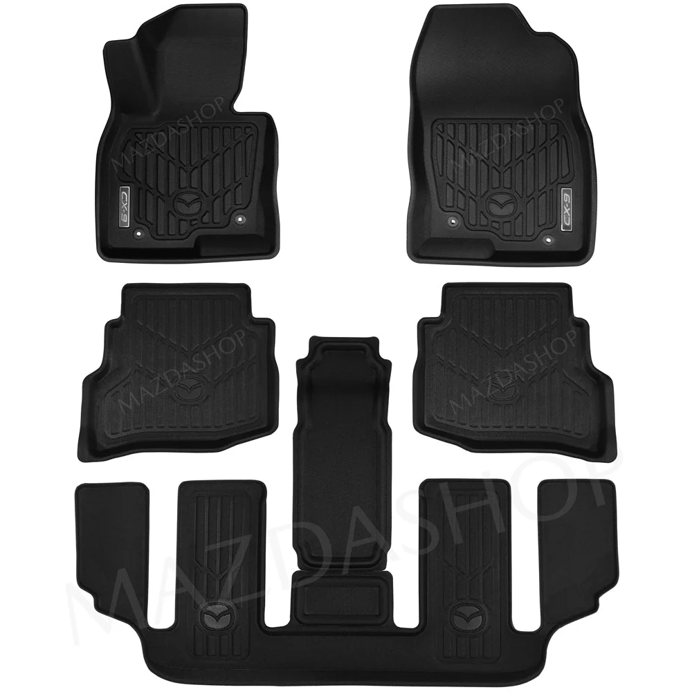 Premium Floor Liners (1st, 2nd & 3rd Rows) | Mazda CX-9 (2016-2023) - Image 2