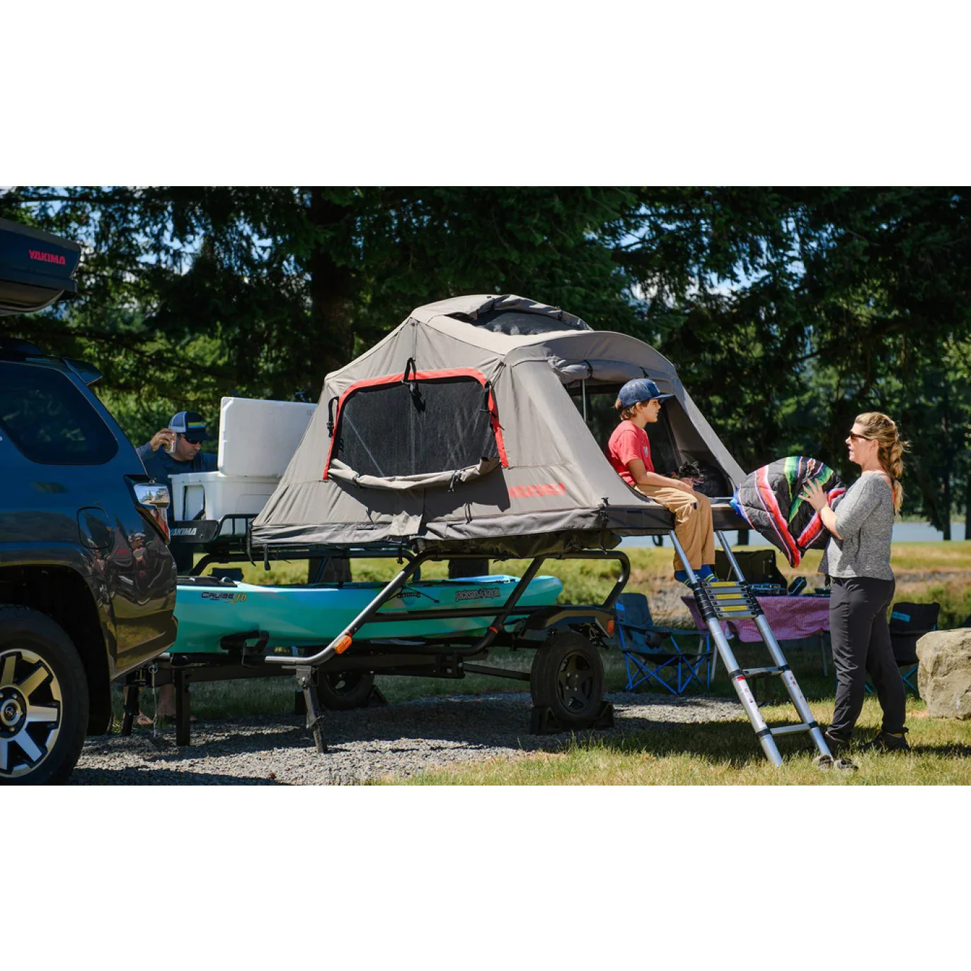 Roof Rack Accessory: Rooftop Tent (2-Person) | Yakima SkyRise HD Small - Image 6