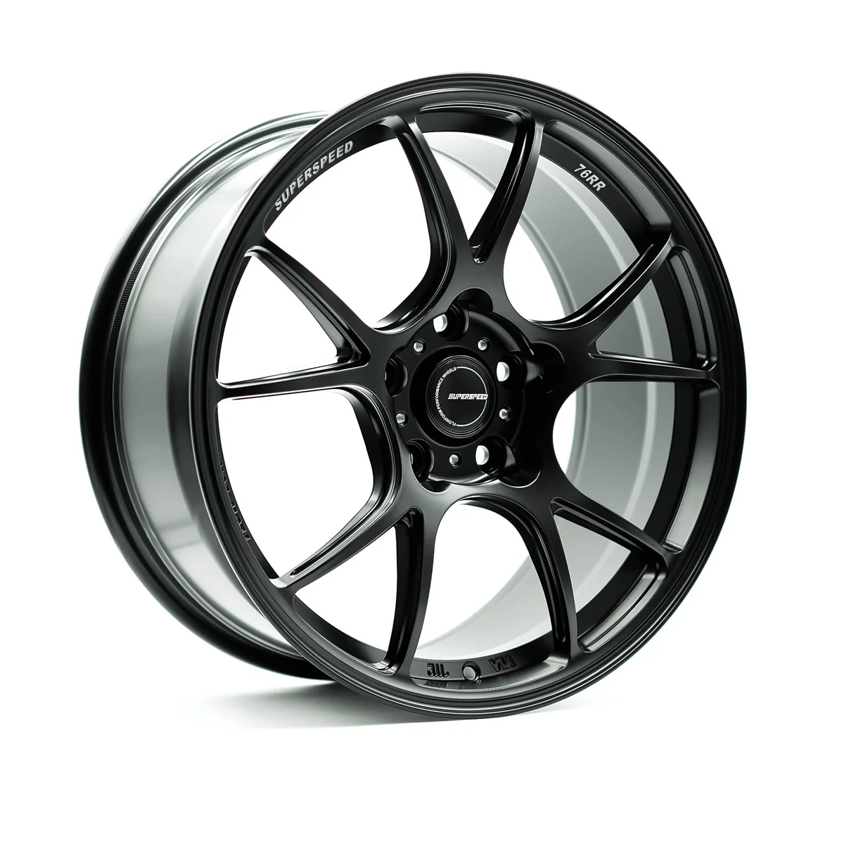 Superspeed FlowForm 76RR Alloy Wheel (Matte Black) — 18"