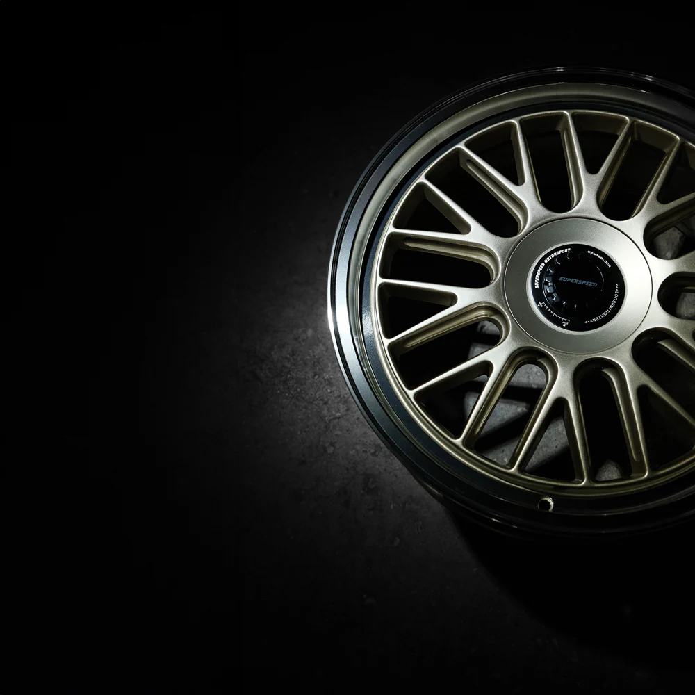 Superspeed FlowForm RF01 NEO Alloy Wheel (Machined Lip Gold) β 18", 19" - Image 9
