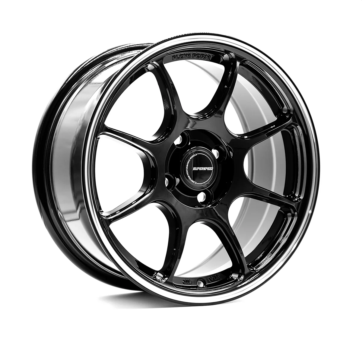 Superspeed FlowForm RF03RR Alloy Wheel (Machining Black) — 15"