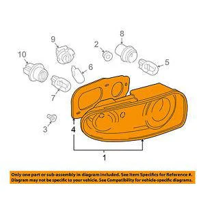 Tail Lamp Lens, Passenger (Right) Side | Mazda MX-5 (2009-2015) - Image 2