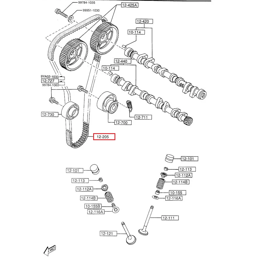 Timing Belt | Mazda Protege (2001-2003) - Image 3