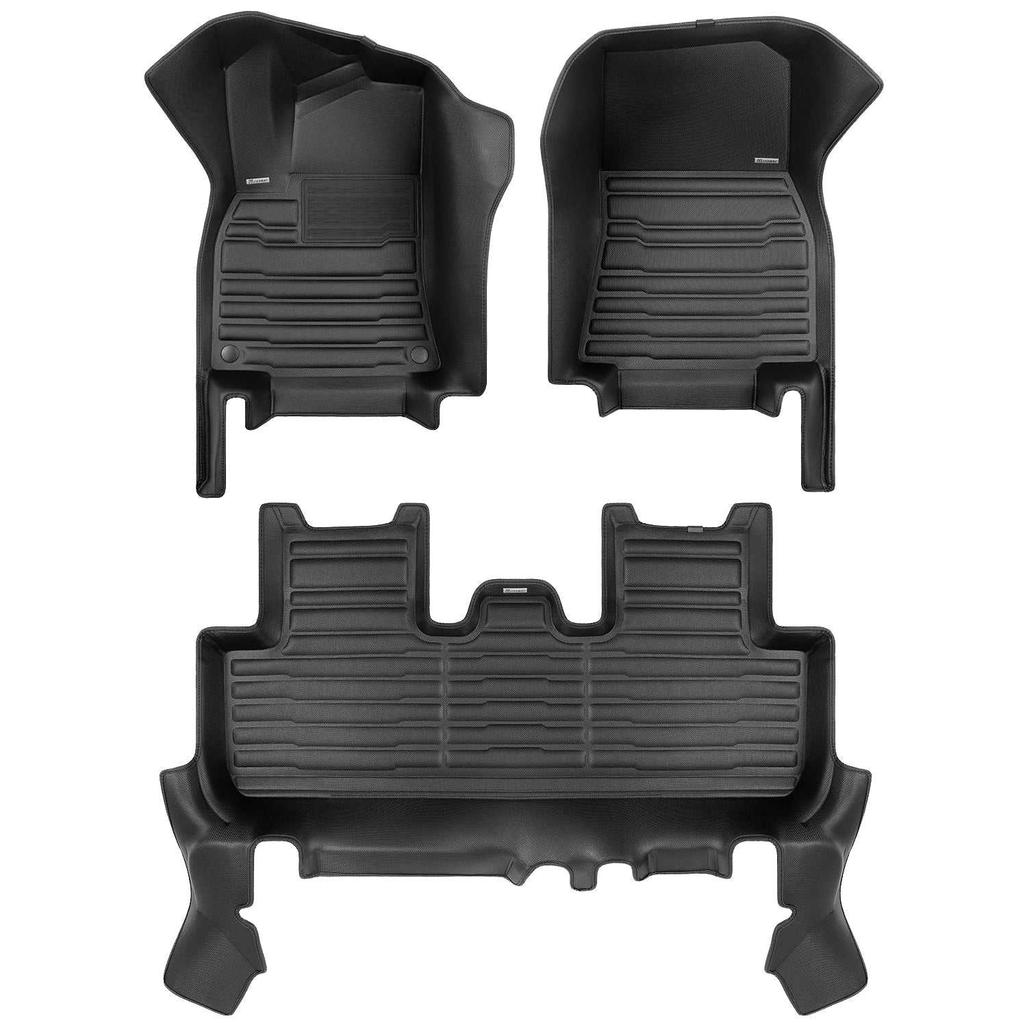 TuxMat Floor Mats (1st, 2nd & 3rd Rows) | Tesla Model Y [7-Seater] (2020-2024) - Image 6