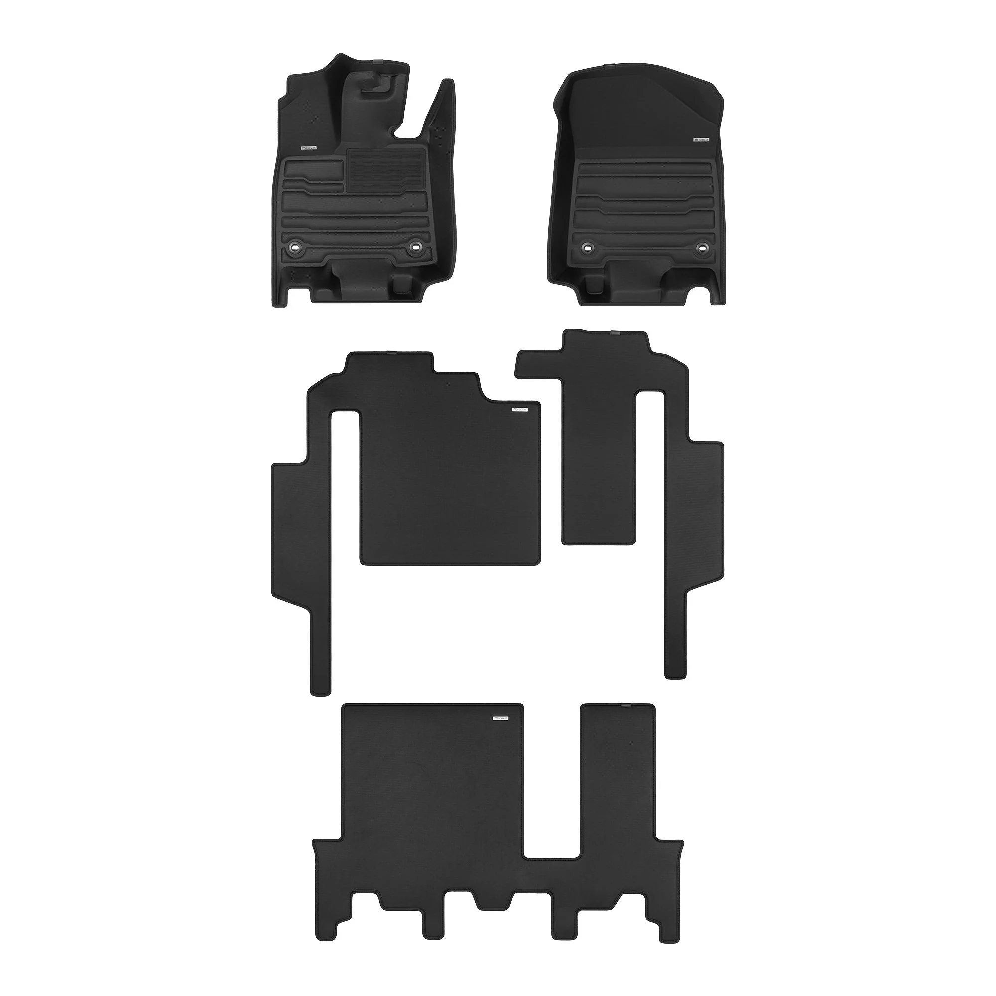 TuxMat Floor Mats (1st, 2nd & 3rd Rows) | Toyota Sienna (2021-2026) - Image 5