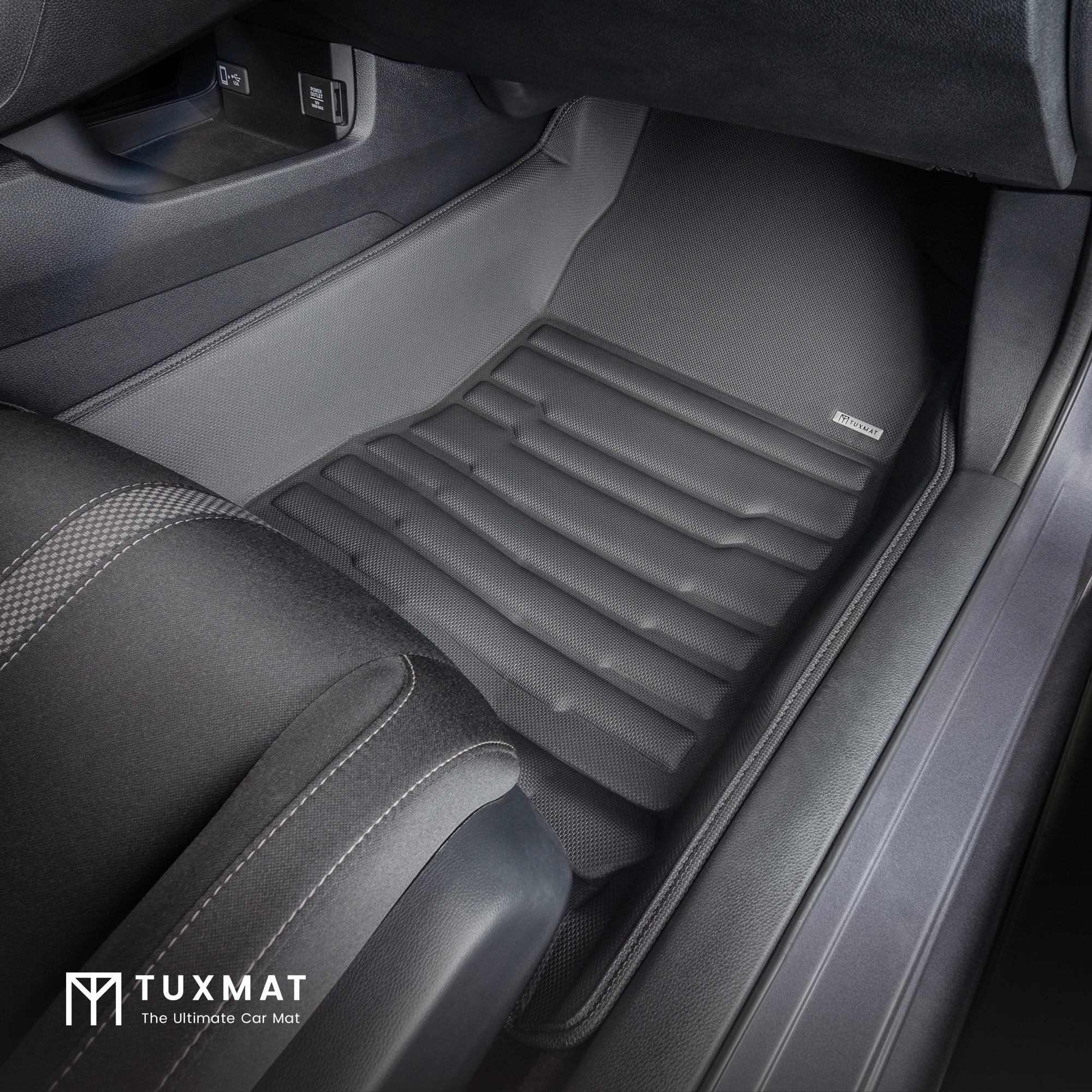 TuxMat Floor Mats (Front & Rear) | Honda Civic Sedan & Hatchback [incl. Type R] (2016-2021) - Image 5