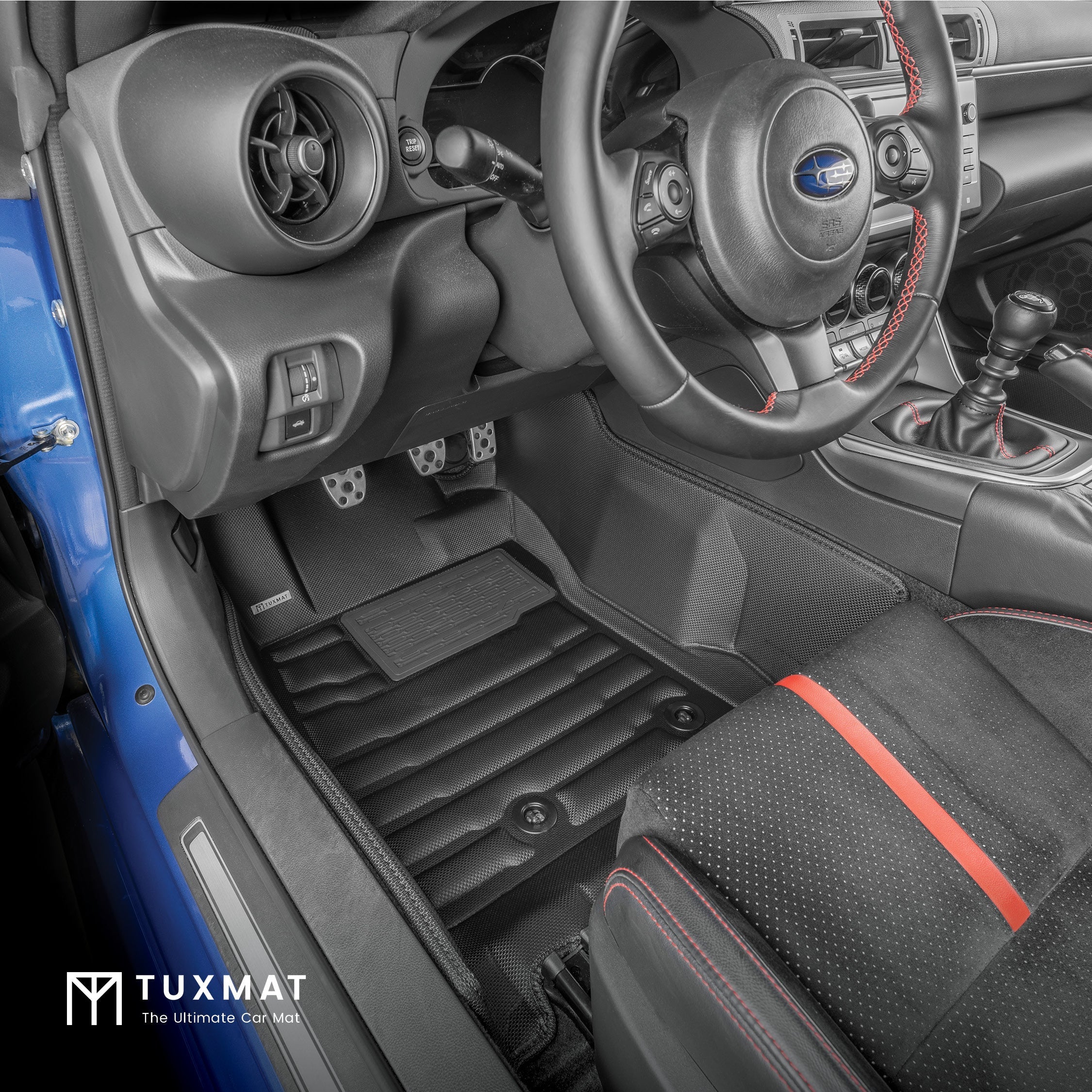 TuxMat Floor Mats (Front & Rear) | Subaru BRZ (2022-2025) - Image 2