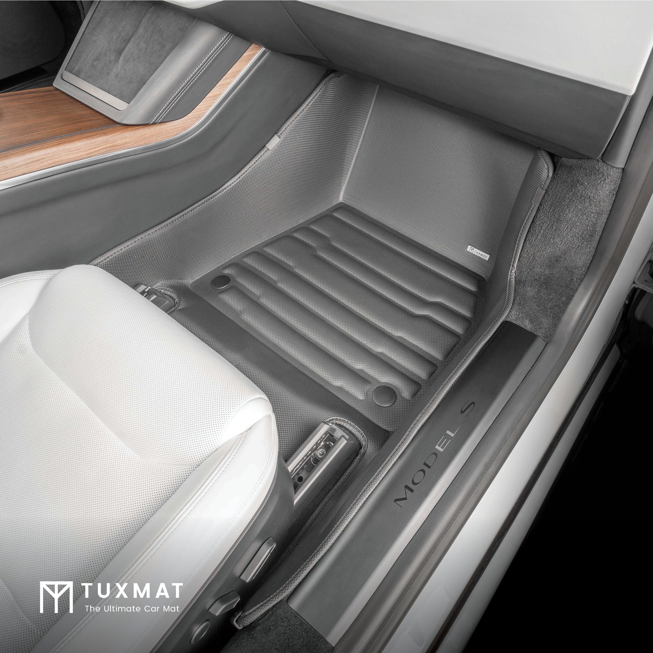 TuxMat Floor Mats (Front & Rear) | Tesla Model S (2021-2024) - Image 3
