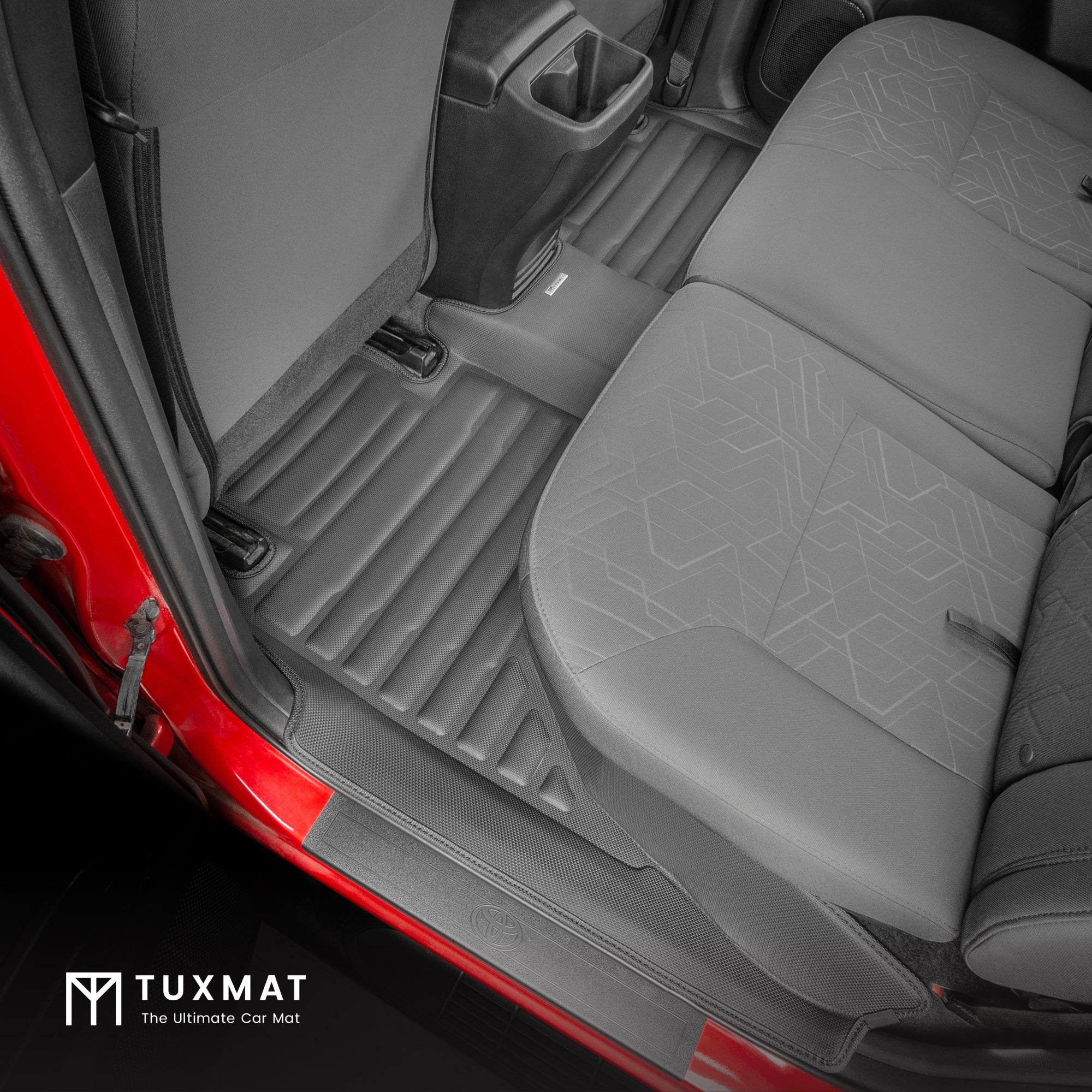 TuxMat Floor Mats (Front & Rear) | Toyota Tacoma Double Cab (2016-2023) - Image 4