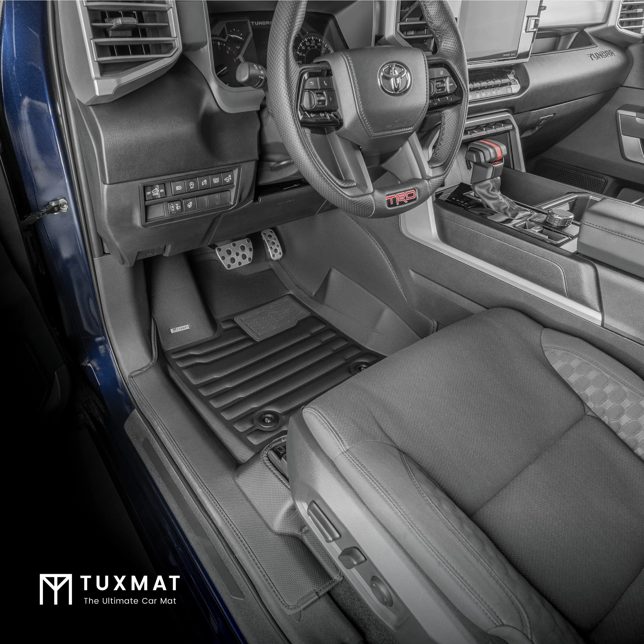 TuxMat Floor Mats (Front & Rear) | Toyota Tundra CrewMax or Hybrid (2022-2024) - Image 2