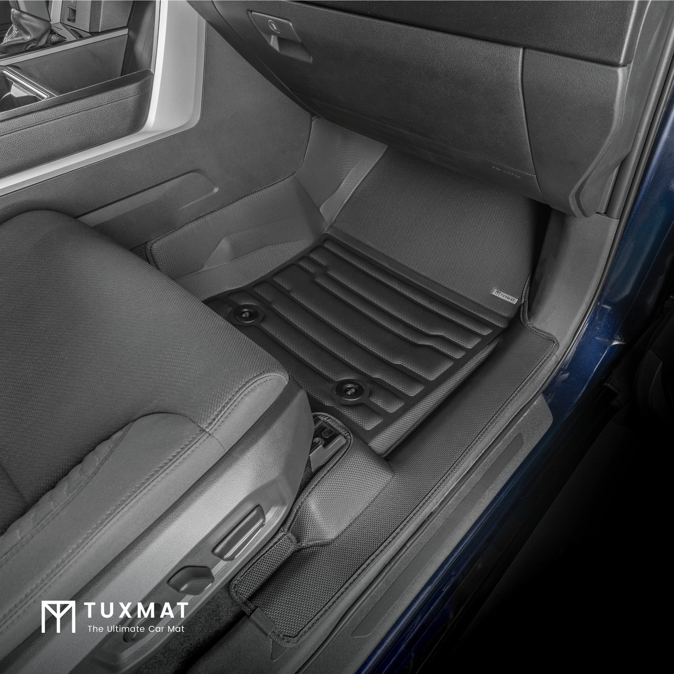 TuxMat Floor Mats (Front & Rear) | Toyota Tundra CrewMax or Hybrid (2022-2024) - Image 3