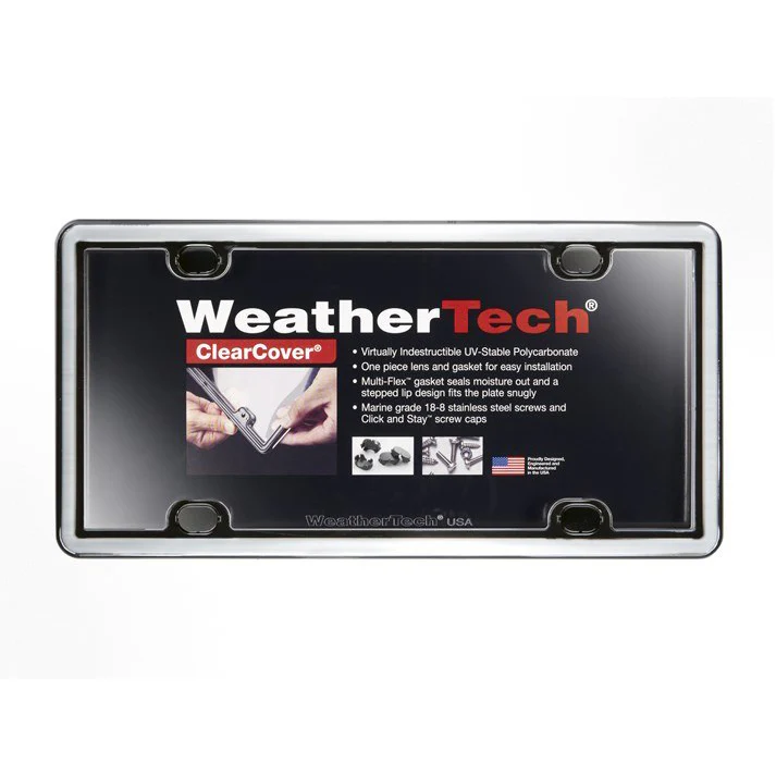 WeatherTech ClearCover License Plate Frame & Cover - Image 13