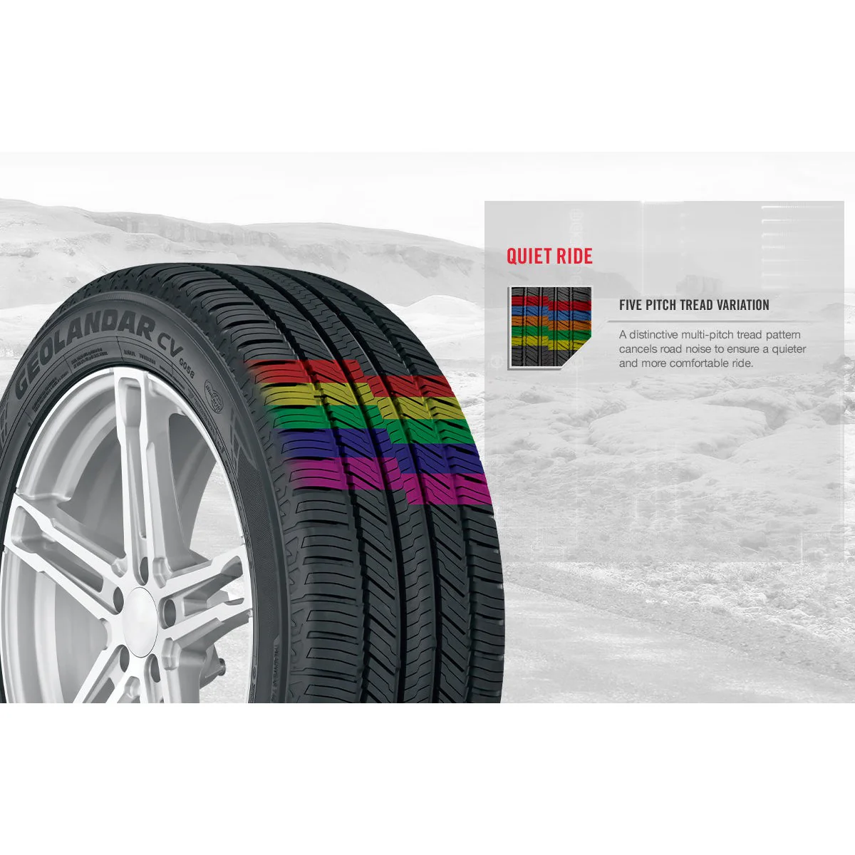 Yokohama GEOLANDAR CV G058 | All-Season Tire - Image 7